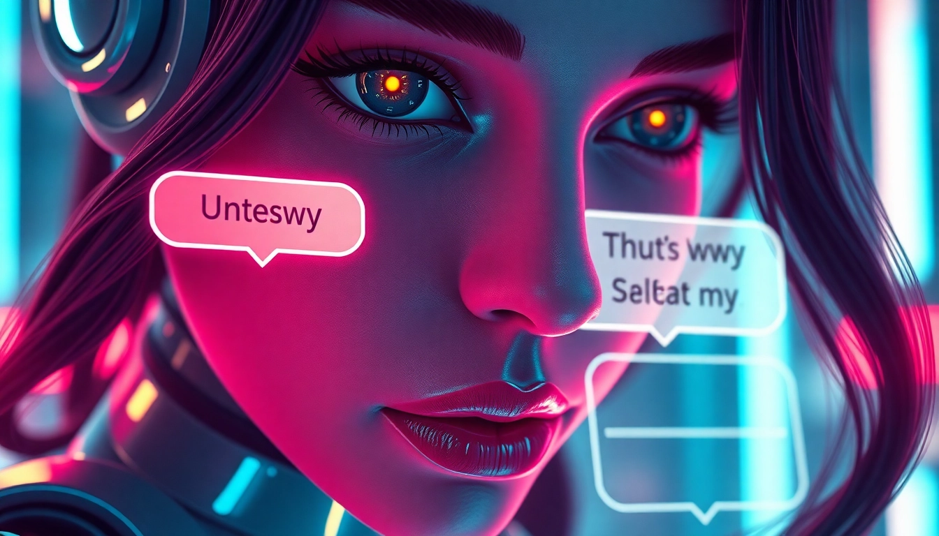 Screenshot of an NSFW AI chat interface highlighting uncensored conversations with a digital partner, showcasing unfiltered nsfw ai chat capabilities for adult users.